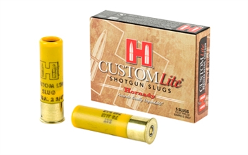 Picture of HORNADY CUSTOM LITE AMO 20GA 2.75 IN 250GR FTX LITE SLUG W/SABOT 5RD (20 BOX CASE) 86233