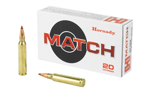 Picture of Hornady Match 223Rem 73gr Extremely Low Drag Match 20 Per Box/10 Case 80269