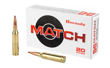 Picture of Hornady Match 260Rem 130gr Extremely Low Drag Match 20 Per Box/10 Case 8553