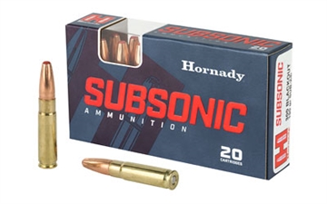 Picture of Hornady Subsonic Rifle 300Blackout 190gr Sub X 20 Per Box/10 Case 80877