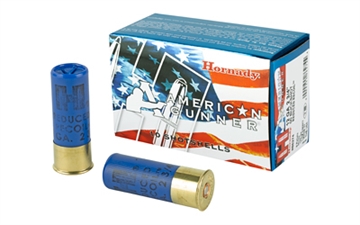 Picture of Hornady Hornady American Gunner Shotgun Ammo 12 ga. 2.75 in. 1 oz. 00 Shot Reduced Recoil 10 rd 86274