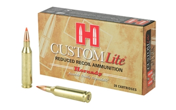 Picture of Hornady Custom Lite Rifle Ammunition .243 Win 87 gr SST Custom Lite 20/Box 80466