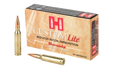 Picture of Hornady Custom Lite 7mm-08Rem 120gr Super Shock Tip 20 Per Box/10 Case 80572