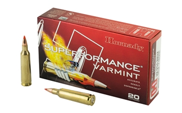 Picture of Hornady Superformance Varmint 22-250Rem 50gr Hornady V Max 20 Per Box/10 Case 83366