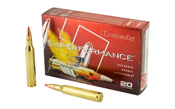 Picture of Hornady Superformance 25-06Rem 117gr Super Shock Tip 20 Per Box/10 Case 81453