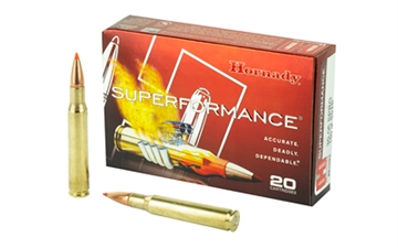 Picture of Hornady Superformance 30-06Springfield 150gr Super Shock Tip 20 Per Box/10 Case 81093