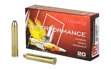 Picture of Hornady Superformance 444Marlin 265gr InterLock Flat Point 20 Per Box/10 Case 82453