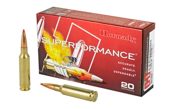 Picture of Hornady Superformance 6.5Creedmoor 129gr Super Shock Tip 20 Per Box/10 Case 81496