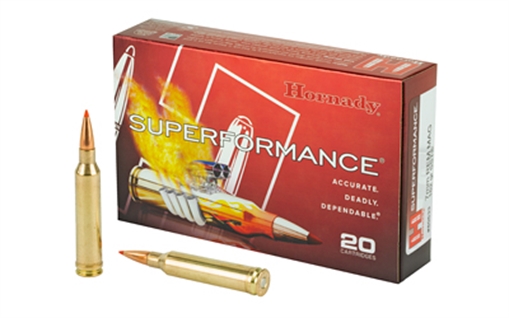 Picture of Hornady Superformance 7mmRemMag 162gr Super Shock Tip 20 Per Box/10 Case 80633