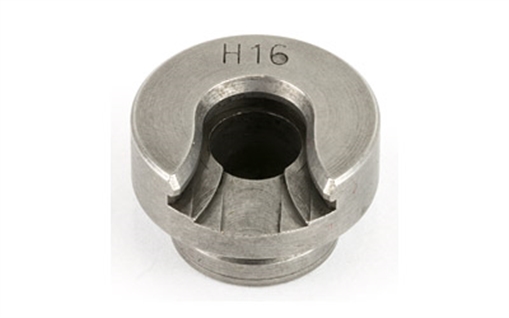 Picture of Hornady Shell Holder Universal Size #16 Silver Multi Caliber Steel 390556