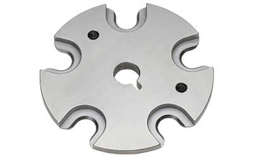 Picture of Hornady Lock-N-Load Shell Plate #8 Silver 30 Luger Steel 392608