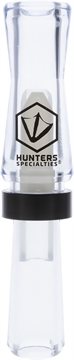 Picture of Hunters Specialties Suzie-Q Double Reed Duck Call Duck Sounds Clear Polycarbonate HS-WF-DRDC