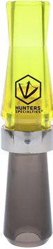 Picture of Hunters Specialties E-Z-E Plucker Short Reed Goose Call Black/Yellow Polycarbonate HS-WF-SRGC