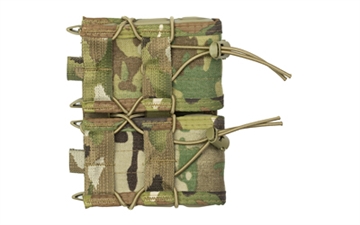 Picture of High Speed Gear Double Rifle TACO, Dual Magazine Pouch, Molle, Fits Most Rifle Magazines, Hybrid Kydex and Nylon, MultiCam 11TA02MC