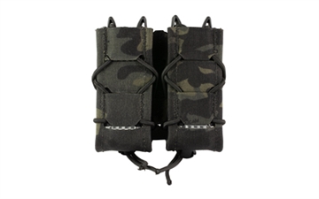 Picture of High Speed Gear TACO GEN 2, Magazine Pouch, Fits (2) Pistol Magazines, Nylon/Thermoplastic Construction, MultiCam Black 24PT02MB