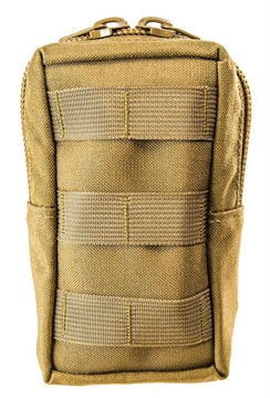 Picture of HSGI: Mini Radio Utility Pouch MOLLE-Coyote Brown HSG-12RP00CB