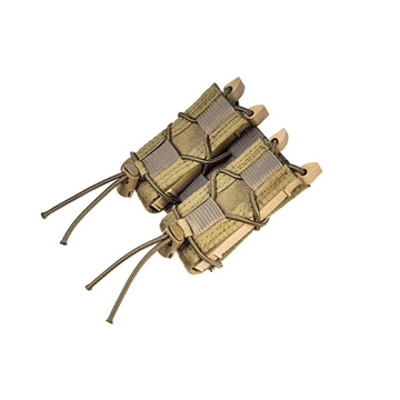 Picture of High Speed Gear Pistol TACO, Double Magazine Pouch, MOLLE, Fits Most Pistol Magazines, Hybrid Kydex and Nylon, Olive Drab Green 11PT02OD