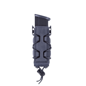Picture of High Speed Gear TACO V2 Mag Pouch Single, Black Polymer, Belt Clip/MOLLE U-Mount, Compatible w/ Pistol Mags 16PT01BK