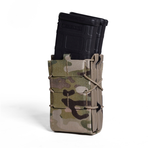 Picture of High Speed Gear X2R, Magazine Pouch, Fits (2) AR-15 Magazines, Nylon/Thermoplastic Construction, MultiCam 242R00MC