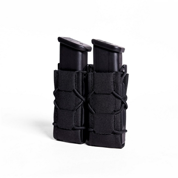 Picture of High Speed Gear TACO GEN 2, Magazine Pouch, Fits (2) Pistol Magazines, Nylon/Thermoplastic Construction, Black 24PT02BK