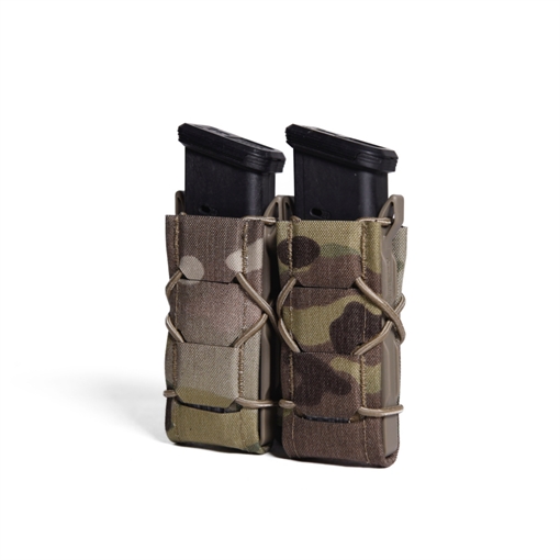 Picture of High Speed Gear TACO GEN 2, Magazine Pouch, Fits (2) Pistol Magazines, Nylon/Thermoplastic Construction, MultiCam 24PT02MC