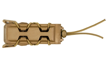 Picture of High Speed Gear TACO V2 Mag Pouch Single, Coyote Brown Polymer, Belt Clip/MOLLE U-Mount, Compatible w/ Pistol Mags 16PT01CB