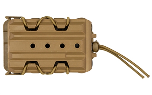 Picture of High Speed Gear Polymer Taco, Single Magazine Pouch, Molle, Fits Most AR 15 Magazines, Polymer Construction, Coyote Brown 16TA01CB