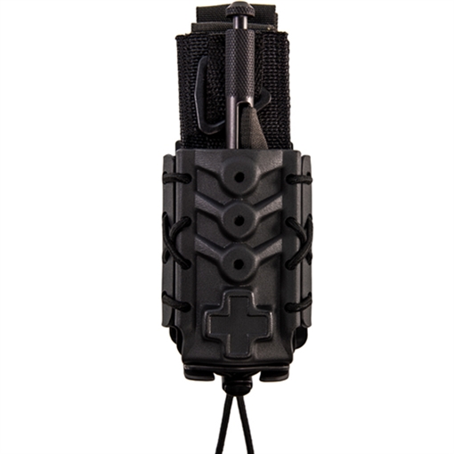 Picture of High Speed Gear Tourniquet TACO Black Kydex, 2" Belt Clip/MOLLE U-Mount, Compatible w/ Most Tourniquets 11TQK0BK