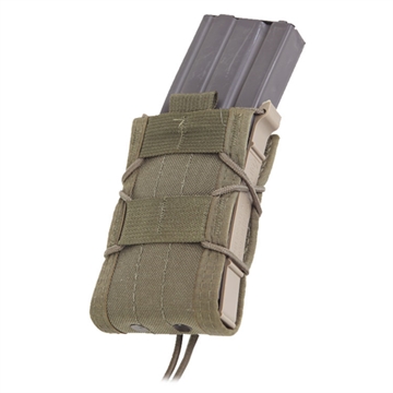 Picture of High Speed Gear Rifle TACO, Single Magazine Pouch, MOLLE, Fits Most Rifle Magazines, Hybrid Kydex and Nylon, Olive Drab Green 11TA00OD