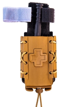 Picture of HSGI: Slick Tourniquet TACO U-Mount-Coyote Brown HSG-11TQK2CB