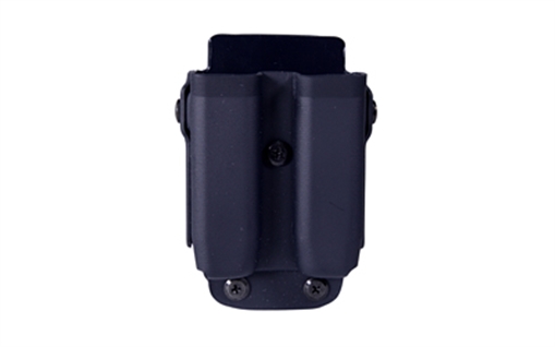 Picture of High Speed Gear Uniform Line, Twin Mag Pouch, Size 1, Black, Fits MOLLE or Belt, Kydex, Universal Clip Mount 42P102BK