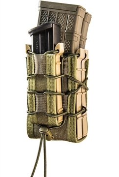 Picture of HSGI: X2RP TACO MOLLE-holds 2 rifle /1 pistol magazines-Olive Drab HSG-112RP0OD