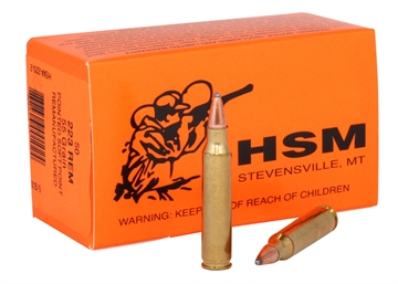 Picture of HSM Varmint 223 Rem 55 gr Soft Point 50 Per Box/ 20 Case 2232