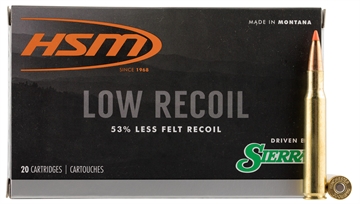 Picture of HSM Low Recoil 30-06 Springfield 150 gr Orange Polymer Tip 20 Per Box/ 20 Case 300642N