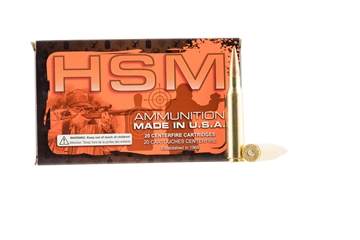 Picture of HSM Match 338 Lapua Mag 250 gr Sierra MatchKing BTHP 20 Per Box/ 20 Case 338LAP2N68