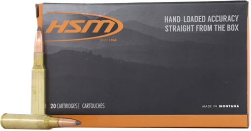 Picture of HSM 7mmMauser 140gr Soft Point 20 Per Box/20 Case 7MAUSER6N