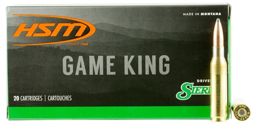 Picture of HSM Game King 7mm-08 Rem 140 gr Sierra GameKing Spitzer Boat Tail 20 Per Box/ 25 Case 7MM087N