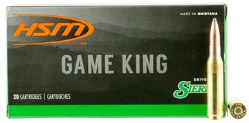 Picture of HSM Game King 7mm-08 Rem 140 gr Sierra GameKing Spitzer Boat Tail 20 Per Box/ 25 Case 7MM087N