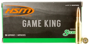 Picture of HSM Game King 7mm-08 Rem 160 gr Sierra GameKing Spitzer Boat Tail 20 Per Box/ 25 Case 7MM089N
