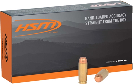 Picture of HSM Training 10mm Auto 200 gr Full Metal Jacket 50 Per Box/ 20 Case 10MM8N