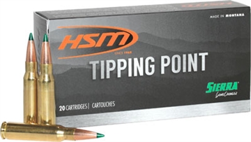 Picture of HSM Tipping Point 270 Win 140 gr Sierra GameChanger 20 Per Box/ 20 Case 27016N