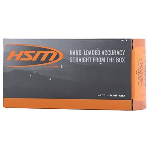 Picture of HSM Training Handgun .38 Special 148gr DEWC 725 fps 50/ct HSM381N 38-1-N