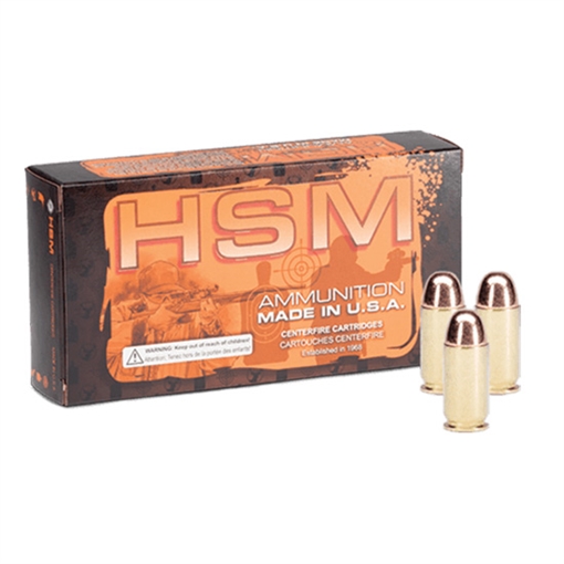Picture of HSM Training 45 ACP 230 gr Full Metal Jacket 50 Per Box/ 20 Case 4512R