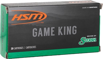 Picture of HSM GameKing Rifle Ammunition 6.5 Grendel 120gr PSP 2557 fps 20/ct HSM-65GRENDEL-1-N
