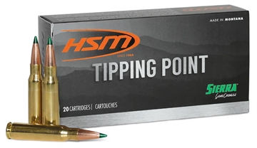 Picture of HSM AMMUNITION 6MM ARC 95GR SST TIPPING PNT 20RD BOX 25 BOXES PER CASE 6ARC-2N 6ARC2N