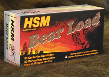Picture of HSM Bear Load 45 Colt +P 325 gr Wide Flat Nose 50 Per Box/ 10 Case 45C7N