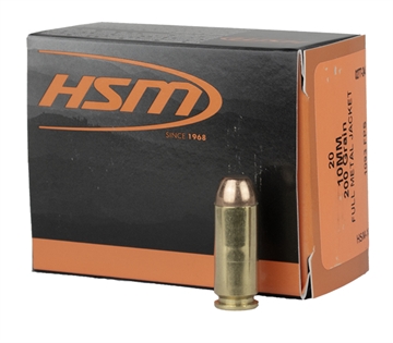 Picture of HSM Bear Load Handgun Ammunition 10mm Auto 200gr FMJ 1093 fps 20/ct HSM-10mm-8-N-20 10MM8N20