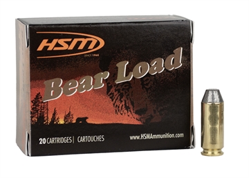 Picture of HSM Bear Load Hard Cast Handgun Ammunition 10mm Auto 200gr RNFP 1041 fps 20/ct HSM-10mm-9-N-20 10MM9N20