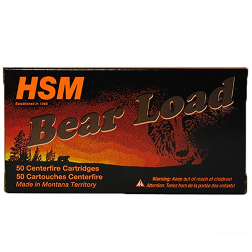 Picture of HSM 500SW6N Bear Load 500 S&W Mag 440 gr Wide Flat Nose 20 Per Box/ 25 Case 500SW6N HSM-500SW-6-N
