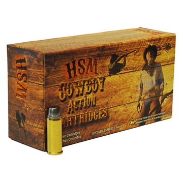 Picture of HSM 385N Cowboy Action 38 Special 158 gr Round Nose Flat Point 50 Per Box/ 10 Case 385N HSM-38-5-N